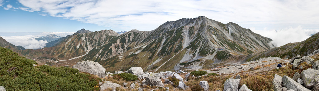 Vue sur le Tsuguridake